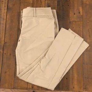 LOFT Ankle Dress Pants- 8 tall
